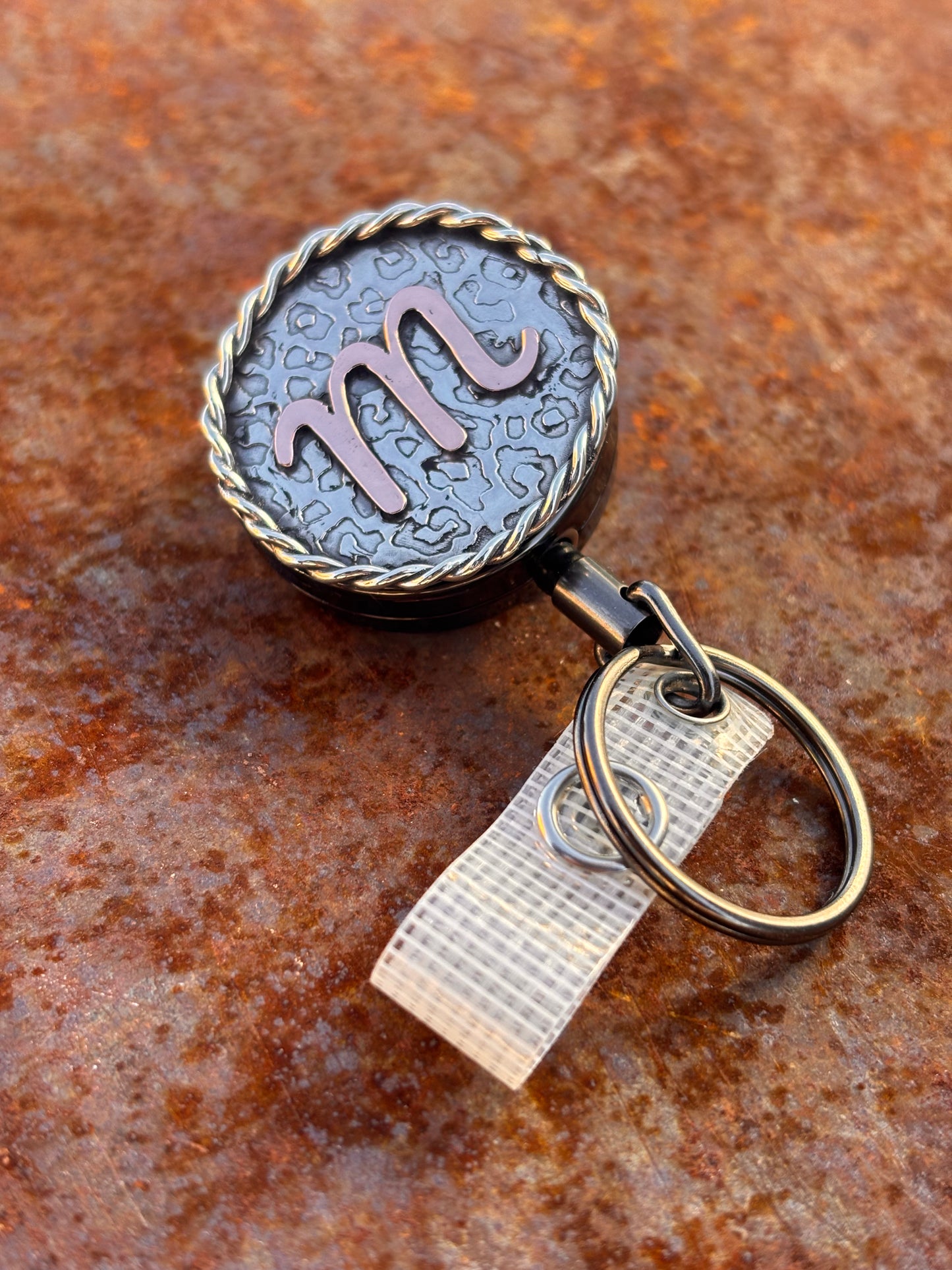 Custom Mini Initial Badge Reel