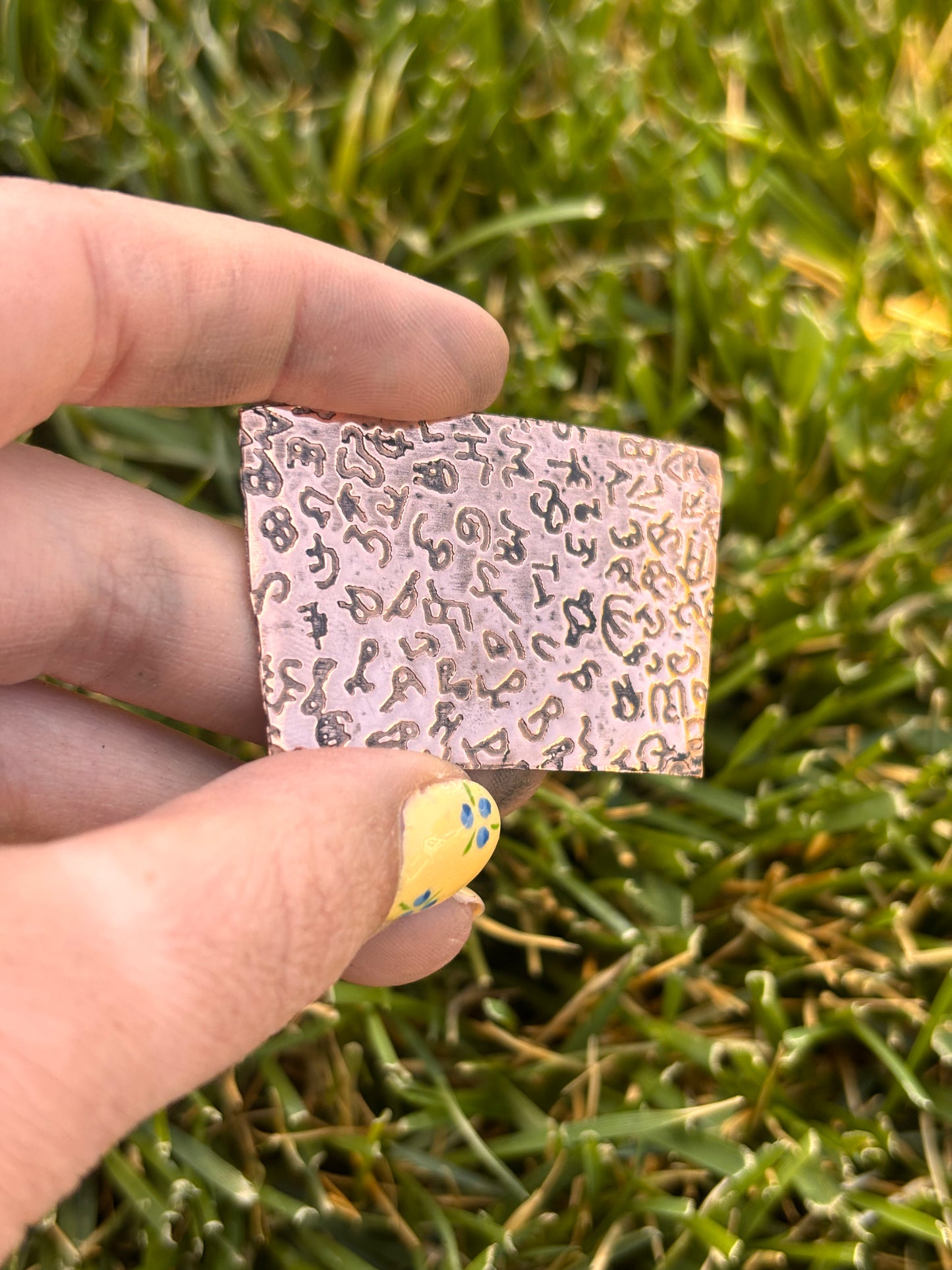 Custom Mini Initial Badge Reel